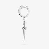 Black Diamond Dagger Hoops