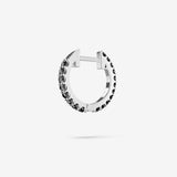 Black Diamond Hoops