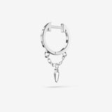 Charm Chain Hoops