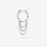 Triple Chain Hoops