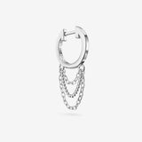 Triple Chain Hoops