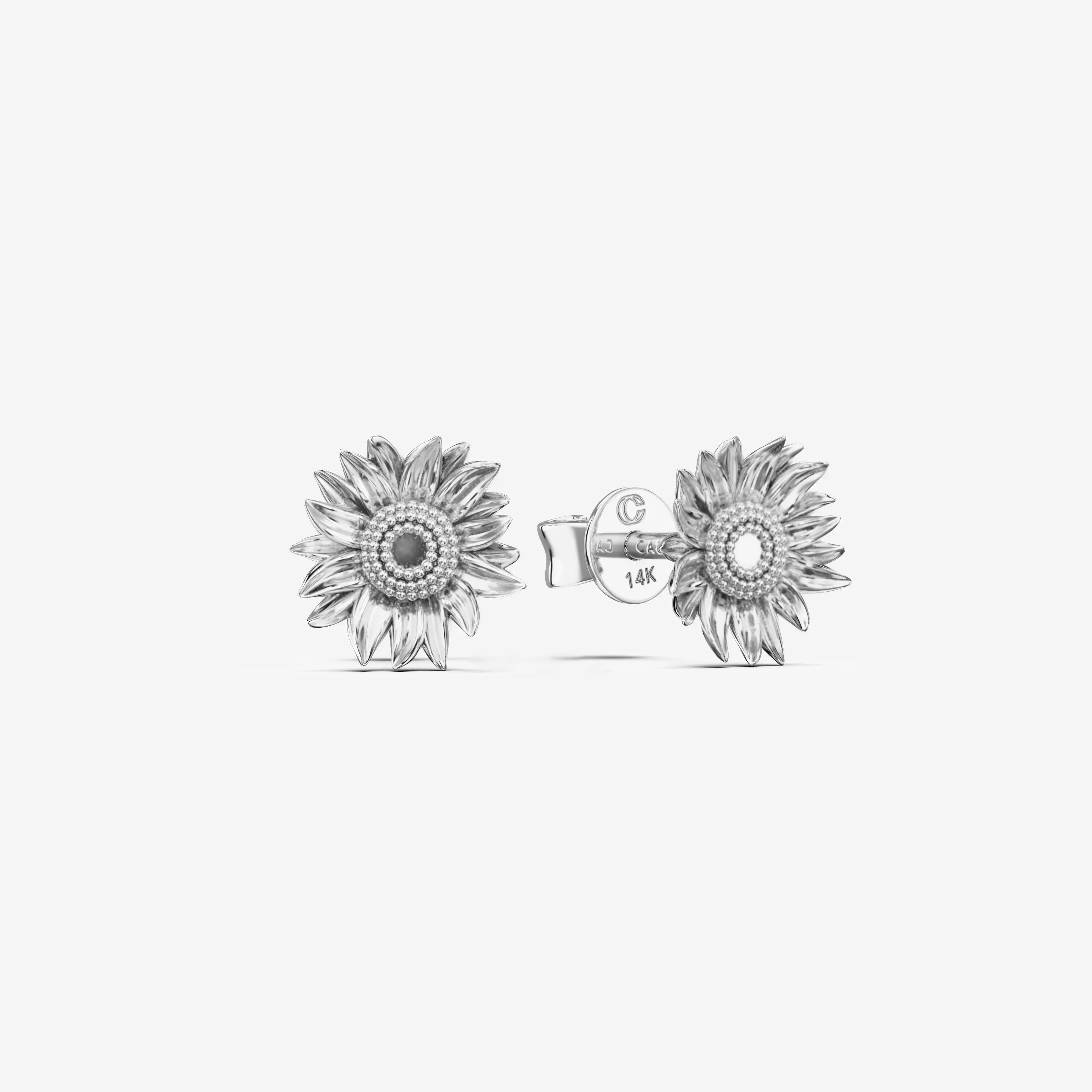 Sunflower Studs