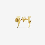 Mini Lightning Bolt Studs