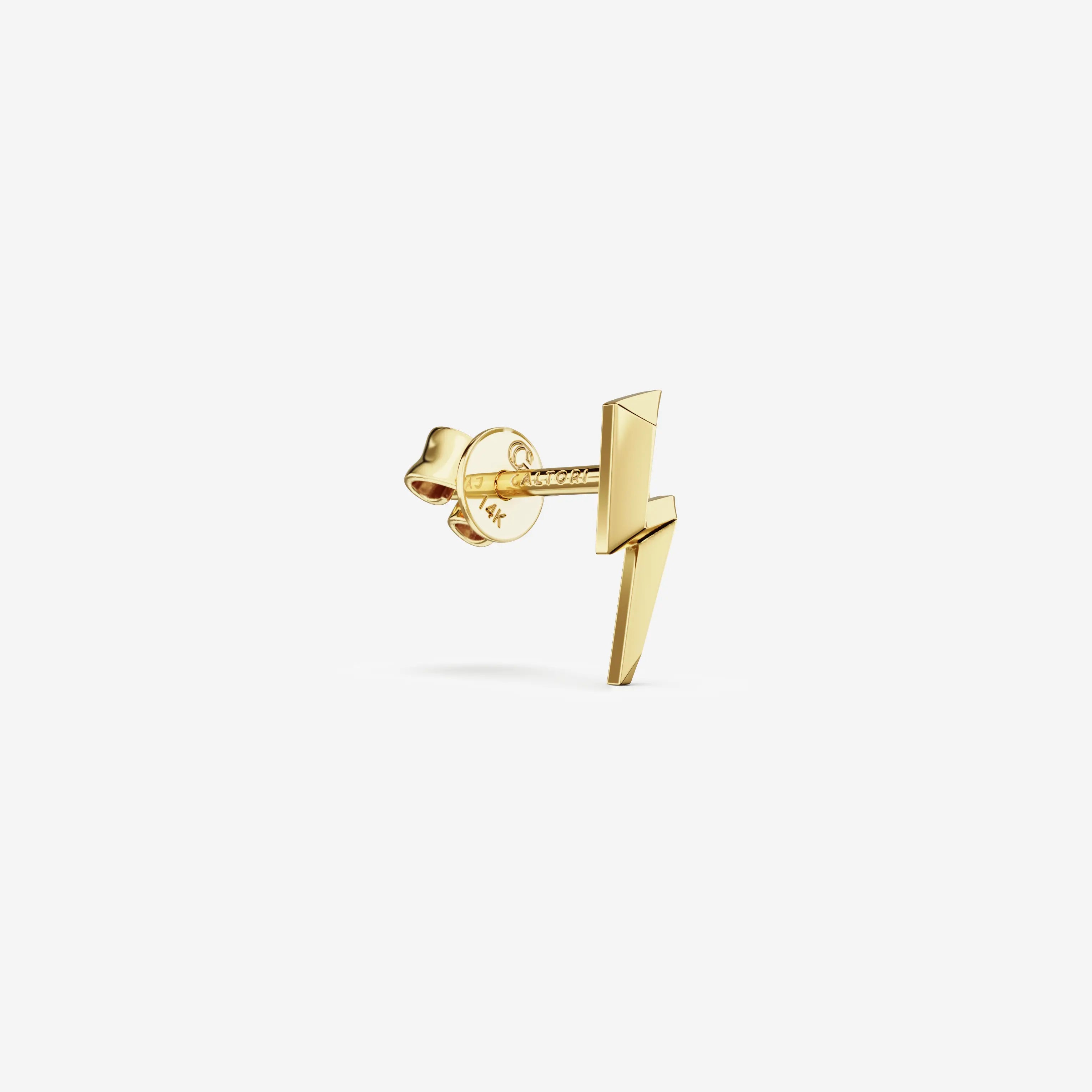 Mini Lightning Bolt Studs