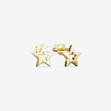 Open Star Studs