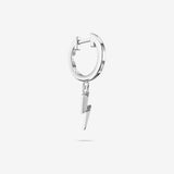 Mini Lightning Bolt Hoops