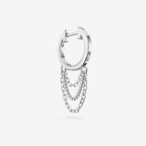 Triple Chain Hoops