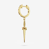 Ruby Dagger Hoops