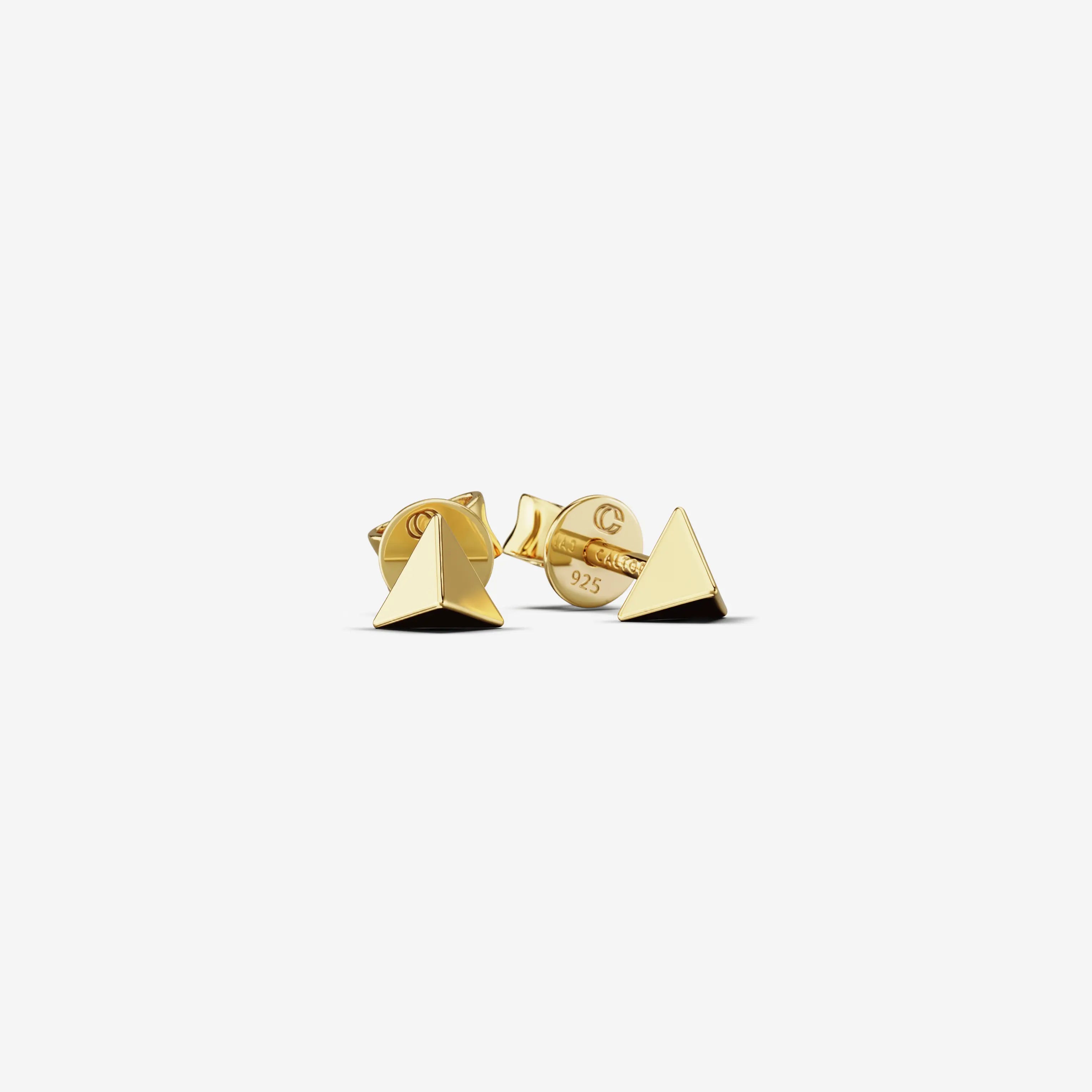 Triangle Pyramid Studs
