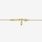 Diamond Cut Bead Necklace
