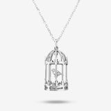 Birdcage Pendant Necklace