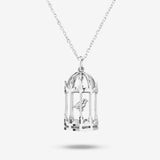 Birdcage Pendant Necklace