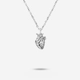 Anatomical Heart Pendant Necklace