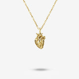 Anatomical Heart Pendant Necklace