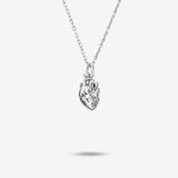 Anatomical Heart Pendant Necklace