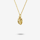 Anatomical Heart Pendant Necklace