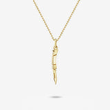 Pocket Knife Pendant Necklace