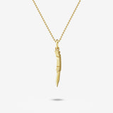Pocket Knife Pendant Necklace