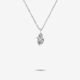 Mini Anatomical Heart Pendant Necklace
