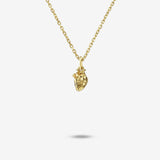 Mini Anatomical Heart Pendant Necklace