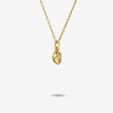 Mini Anatomical Heart Pendant Necklace