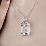 Birdcage Pendant Necklace
