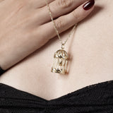 Birdcage Pendant Necklace
