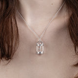 Birdcage Pendant Necklace