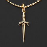Black Diamond Dagger Pendant