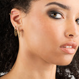 Diamond Spear Hoops