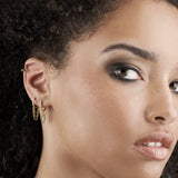 Diamond Spear Hoops
