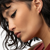 Lab Grown Ruby Hoops