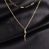 Rose Pendant Necklace